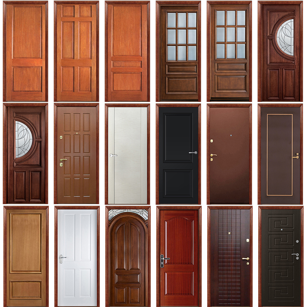3D Printing Drawing - 3D Realistic Wood Design Door Sticker