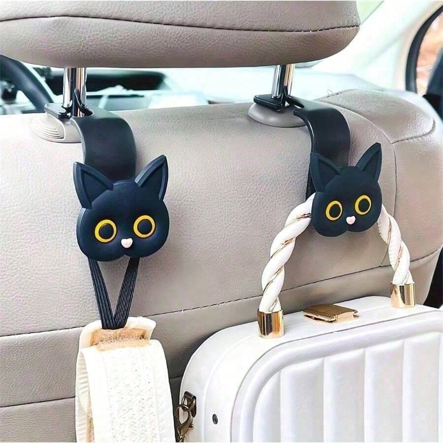 3D Printing Car - 2pcs 3D Cartoon Cat Car Seat