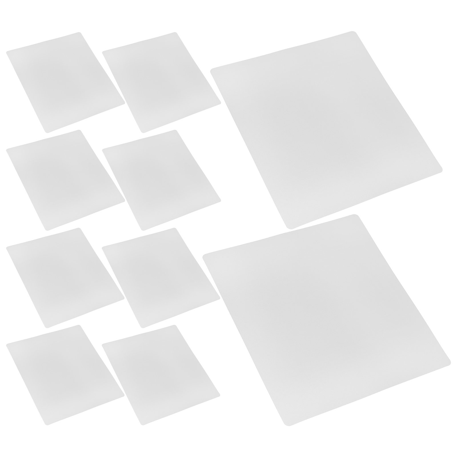 3D Printing Template - 10Pcs Clear PVC 3D Pen Drawing