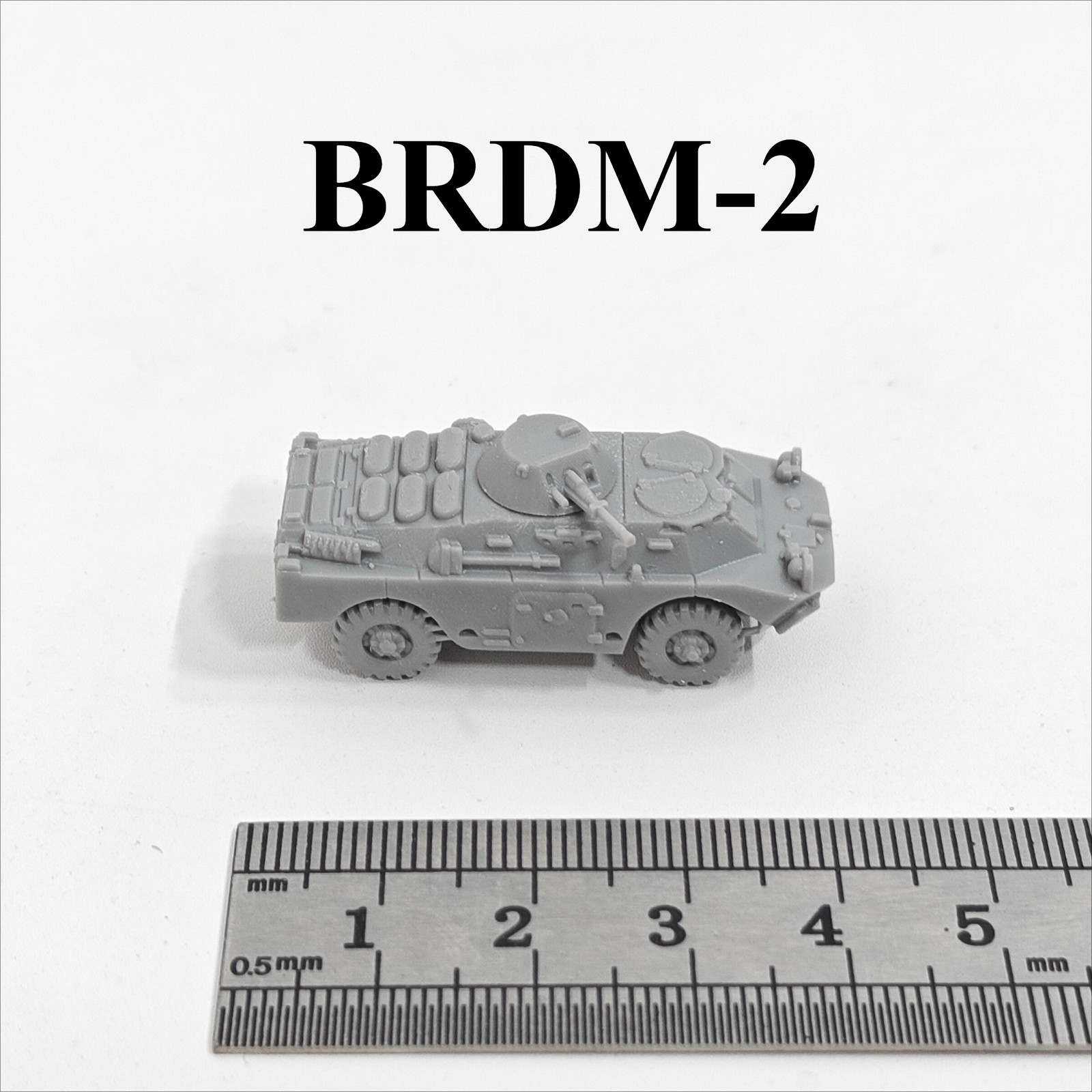 3D Printing Simulator - Soviet BRDM-2 Armored Vehicle,3D Printed,1/144 Scale