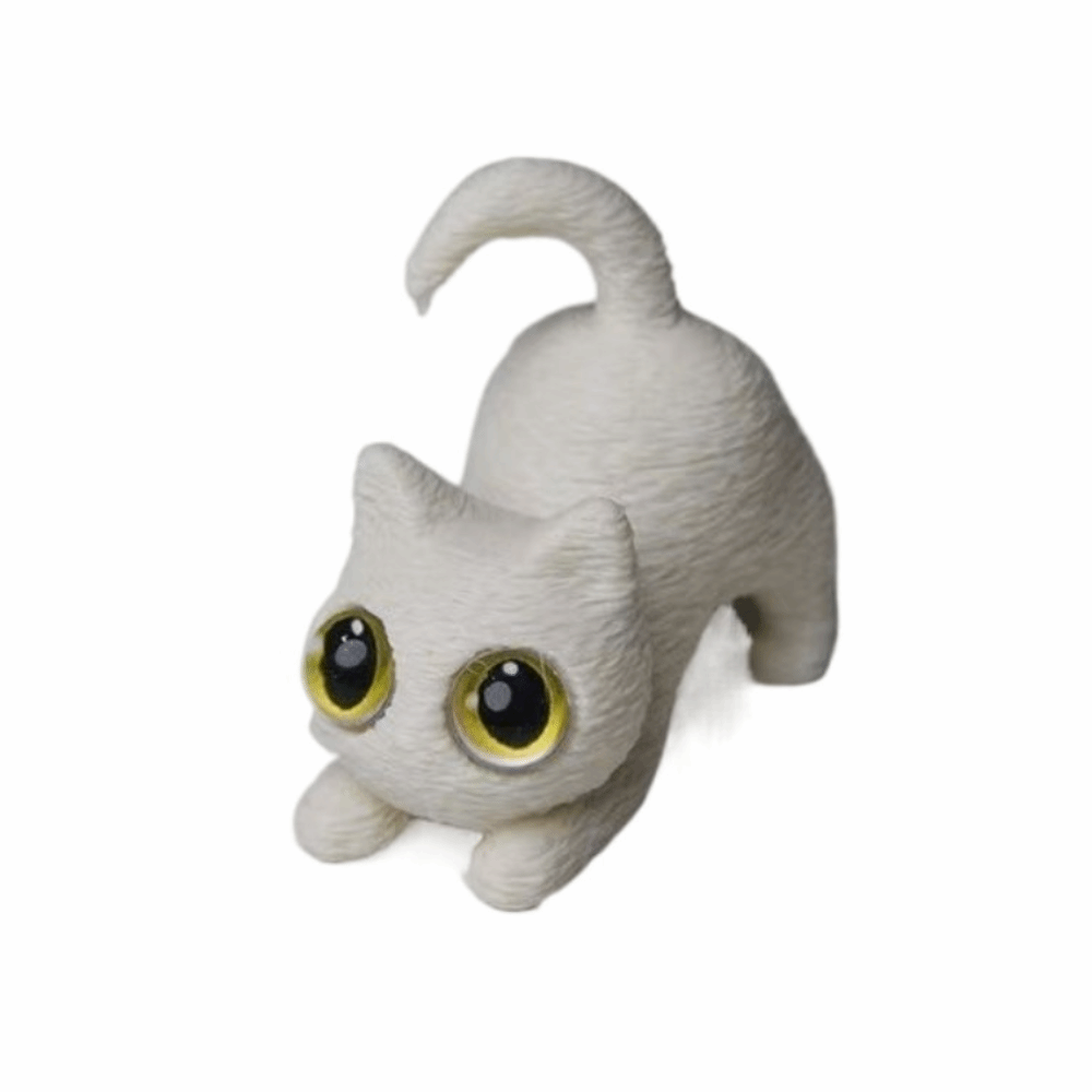 3D Printing Simulator - PLA Halloween Cat Anime Figure Model