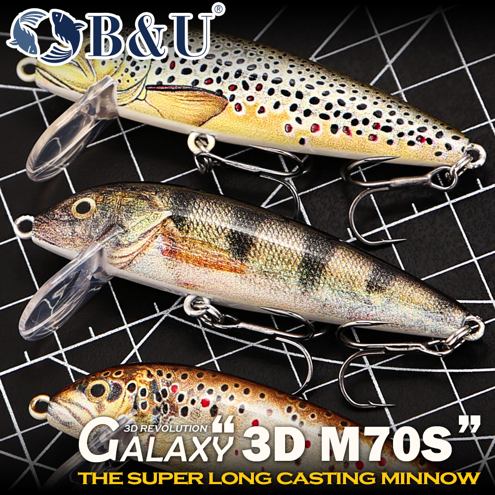 B&U Fishing Lures Sinking Minn - 3D Printing Lure incelemesi ve fiyatı