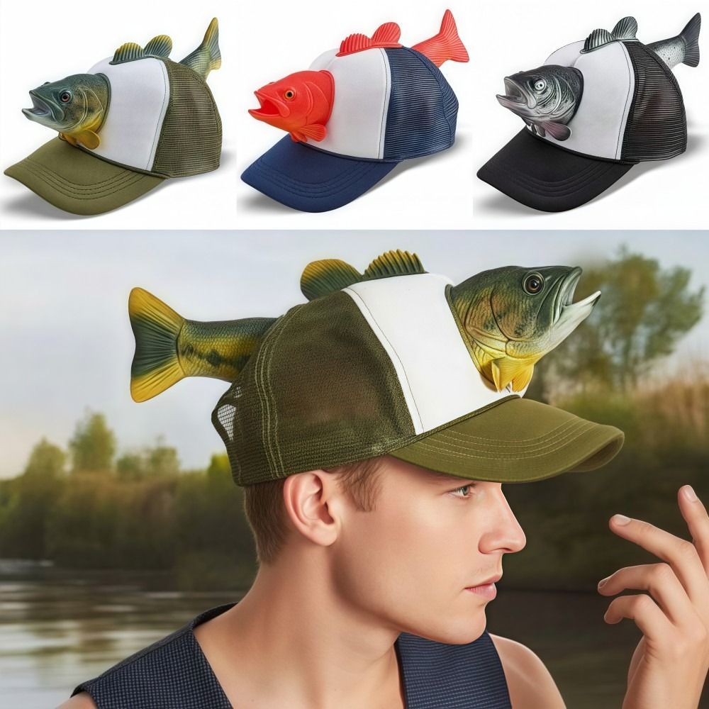 Funny 3D Fish Animal Trucker H - 3D Printing Lure incelemesi ve fiyatı