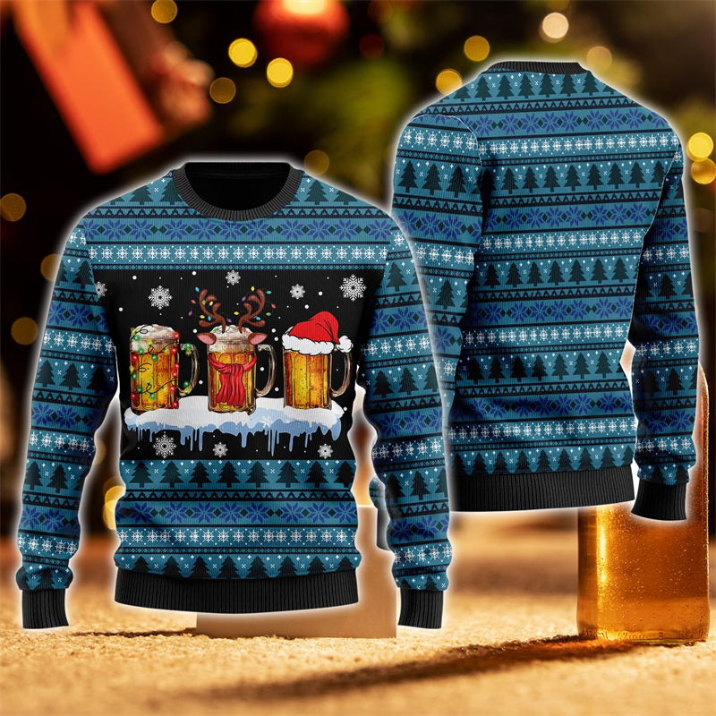 2026 New Fashion Beer Graphic  - 3D Printing Xmas incelemesi ve fiyatı
