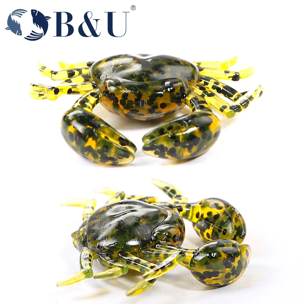 B&U 12pcs Crab Lure 3D Simulat - 3D Printing Lure incelemesi ve fiyatı