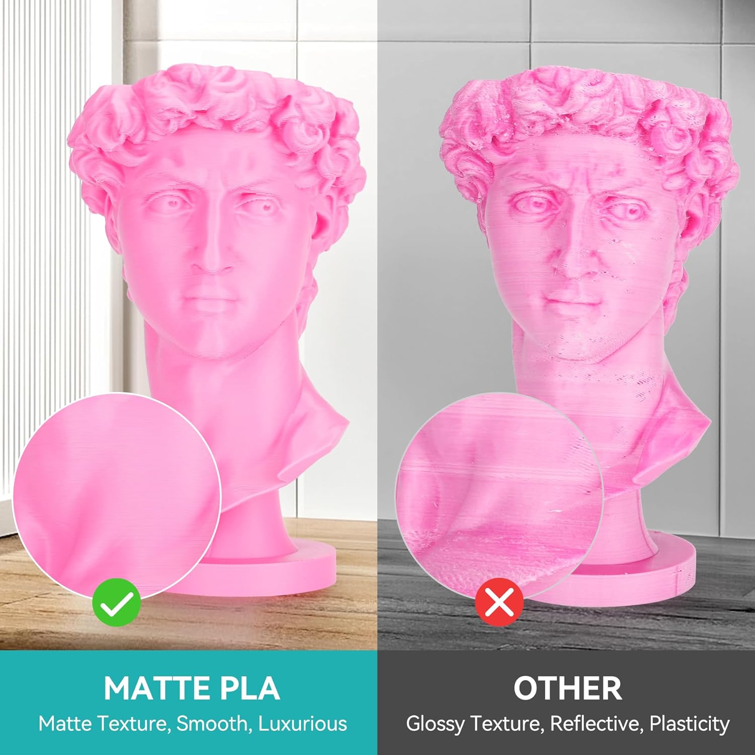 16 Color PLA Matte Filament Bu - Pla Filament 1.75Mm incelemesi ve fiyatı