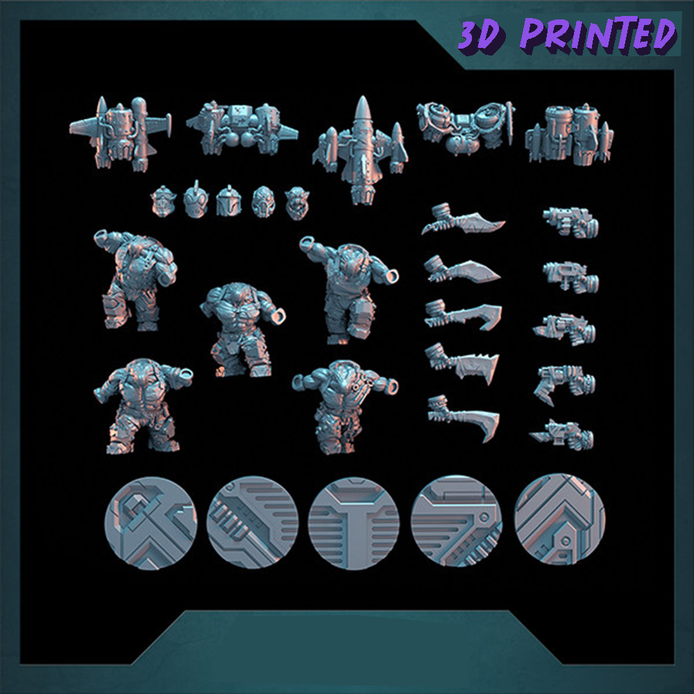 Rocket Orcs  Armour Miniature, - 3D Printing Simulator incelemesi ve fiyatı