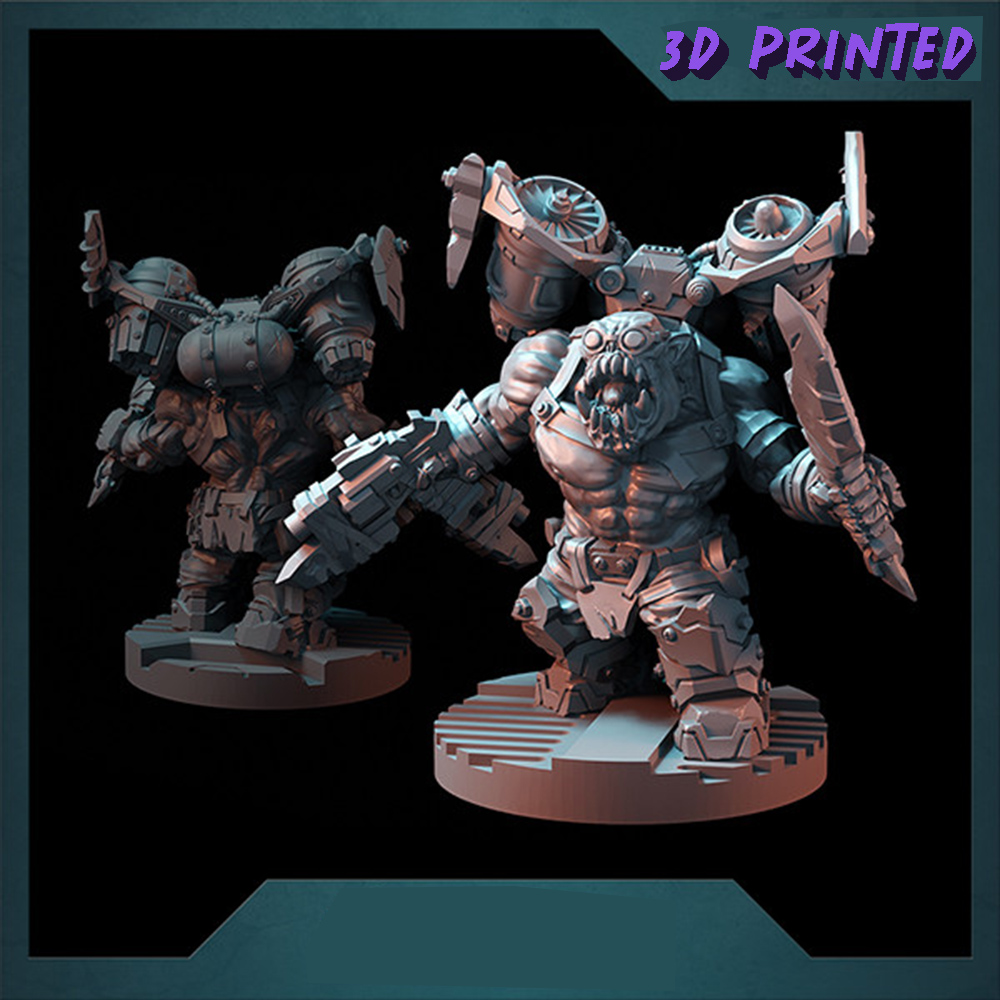 Rocket Orcs  Armour Miniature, - 3D Printing Simulator incelemesi ve fiyatı