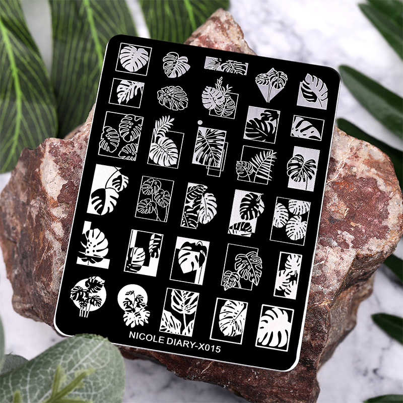 NICOLE DIARY Leaves Flower Nai - 3D Printing Template incelemesi ve fiyatı