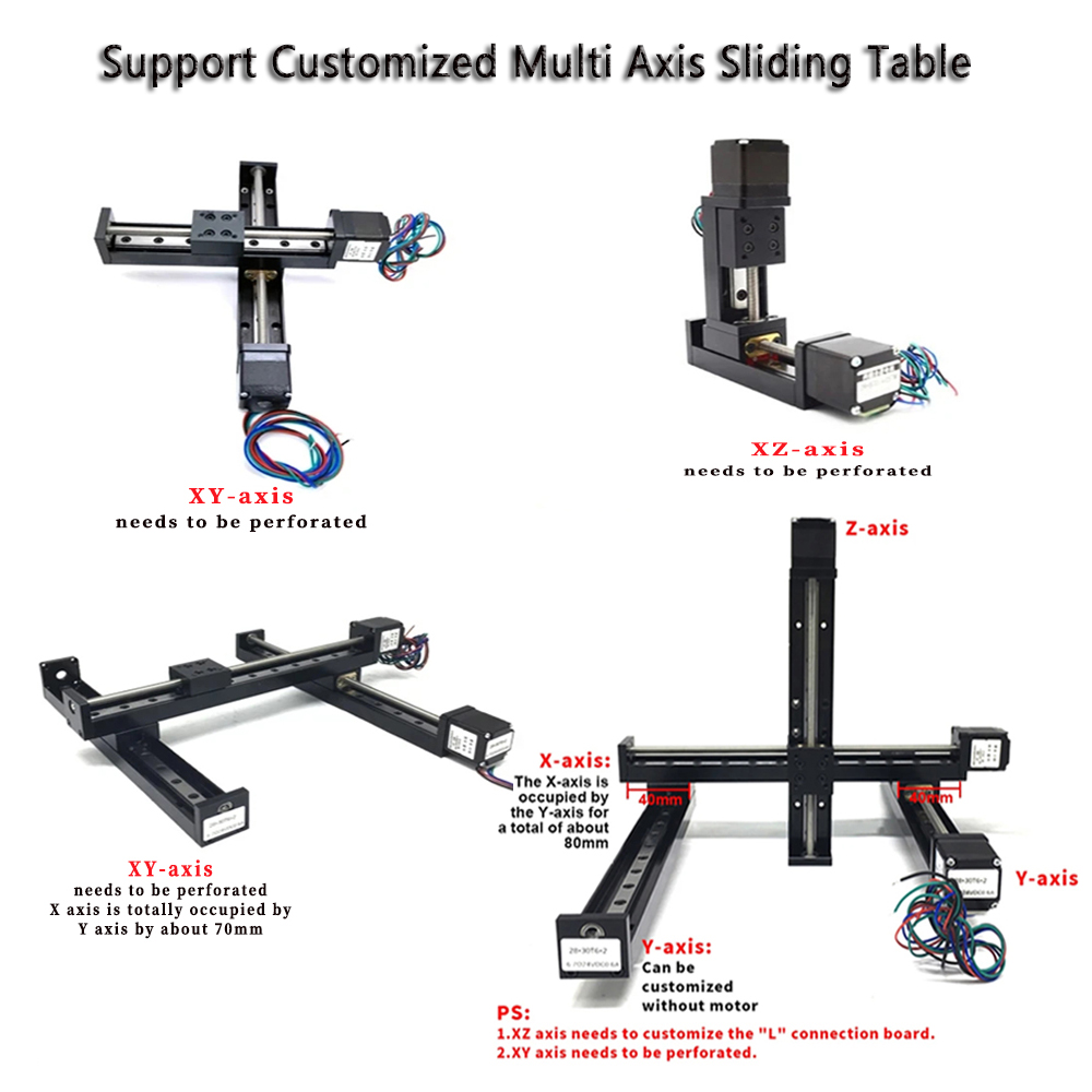 T-type Sliding Table Rail Line - Stepper Motor incelemesi ve fiyatı