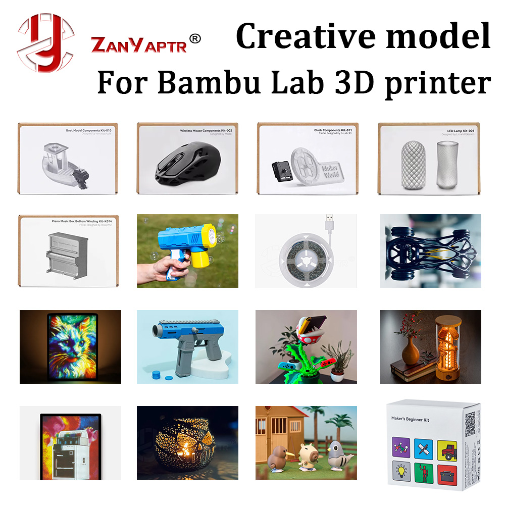 For Bambu Lab DIY Creative Mod - 3D Printing Process incelemesi ve fiyatı