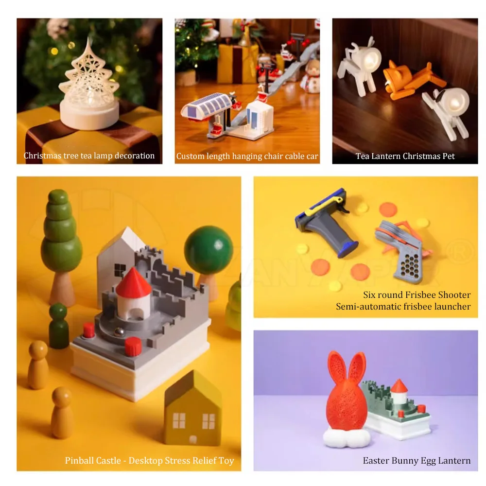 For Bambu Lab DIY Creative Mod - 3D Printing Process incelemesi ve fiyatı