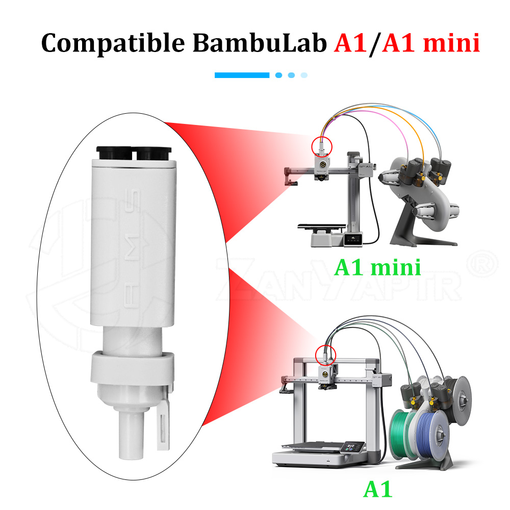 AMS Lite Filament Hub For Bamb - 3D Printing Process incelemesi ve fiyatı