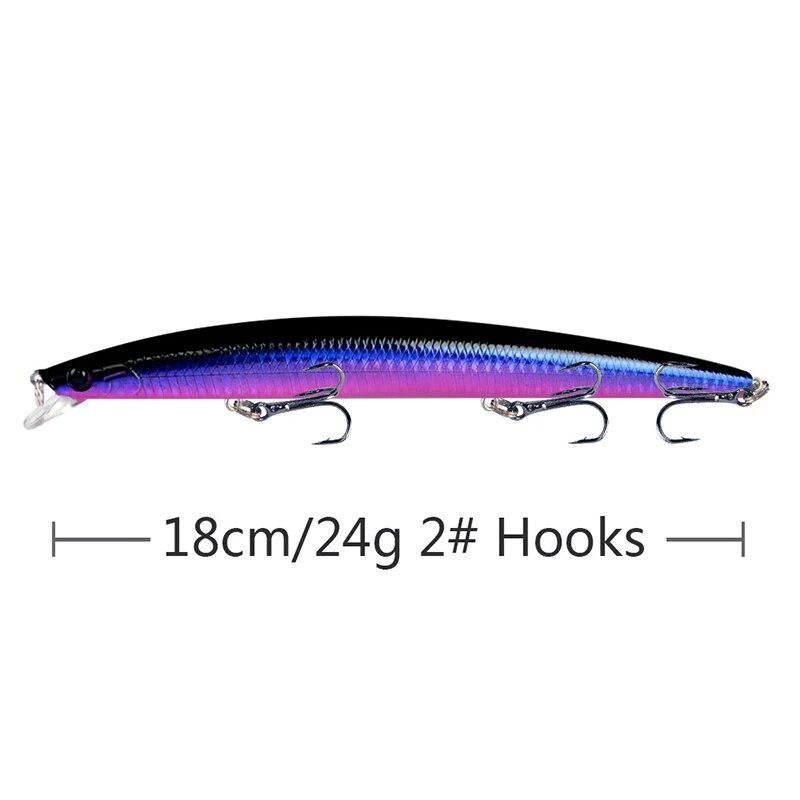 Minnow Fishing Lure Laser Hard - 3D Printing Lure incelemesi ve fiyatı