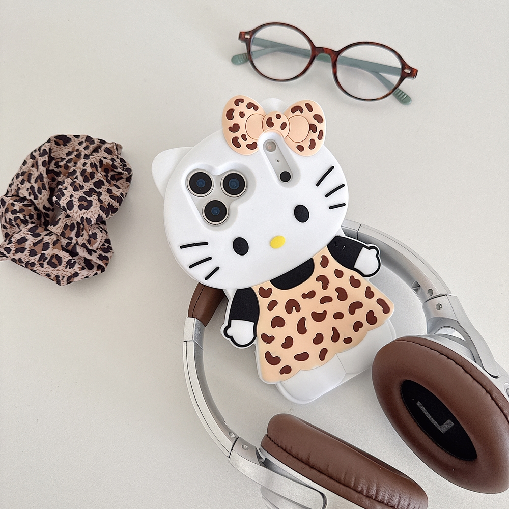 Sanrio 3D Leopard Print HelloK - 3D Printing Iphone incelemesi ve fiyatı