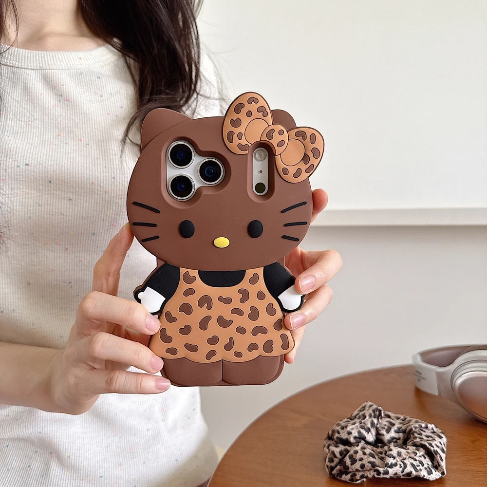 Sanrio 3D Leopard Print HelloK - 3D Printing Iphone incelemesi ve fiyatı