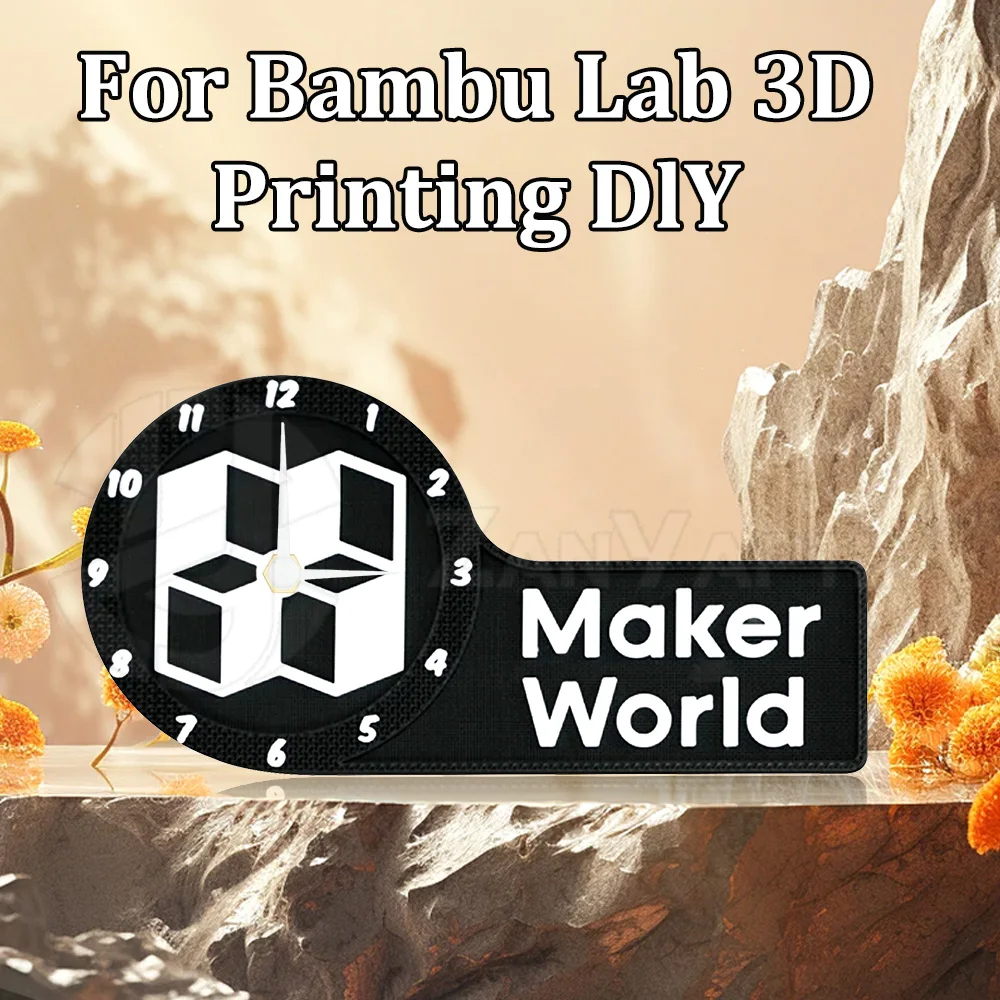 For Bambu Lab Clock MH011 Make - 3D Printing Process incelemesi ve fiyatı