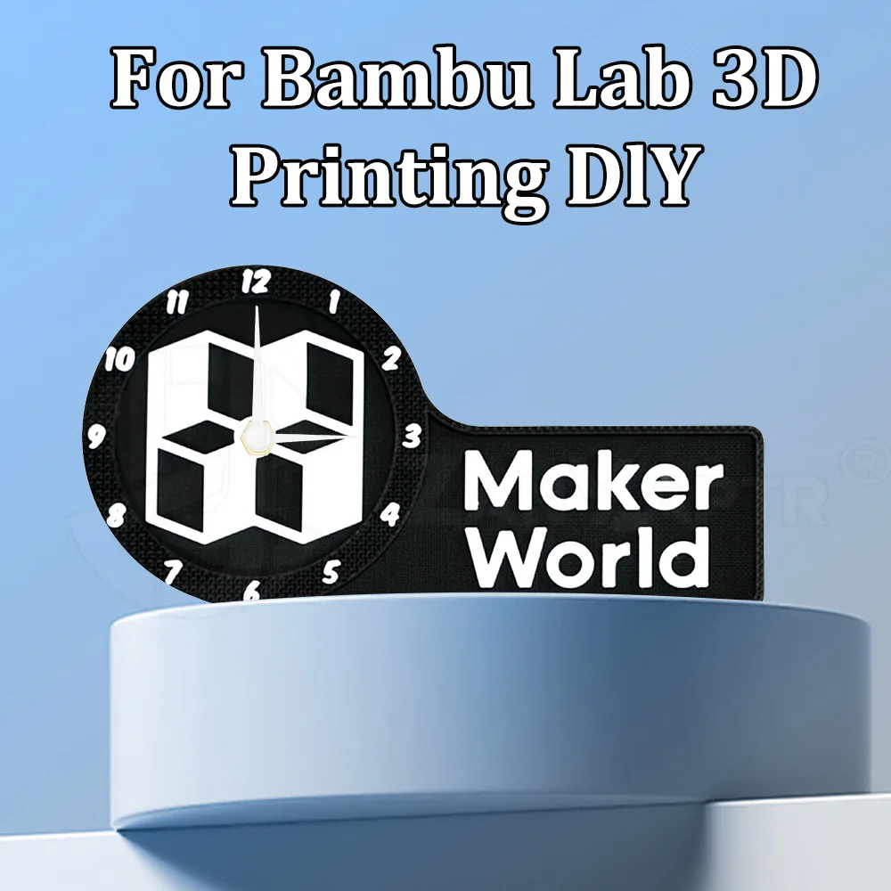 For Bambu Lab Clock MH011 Make - 3D Printing Process incelemesi ve fiyatı