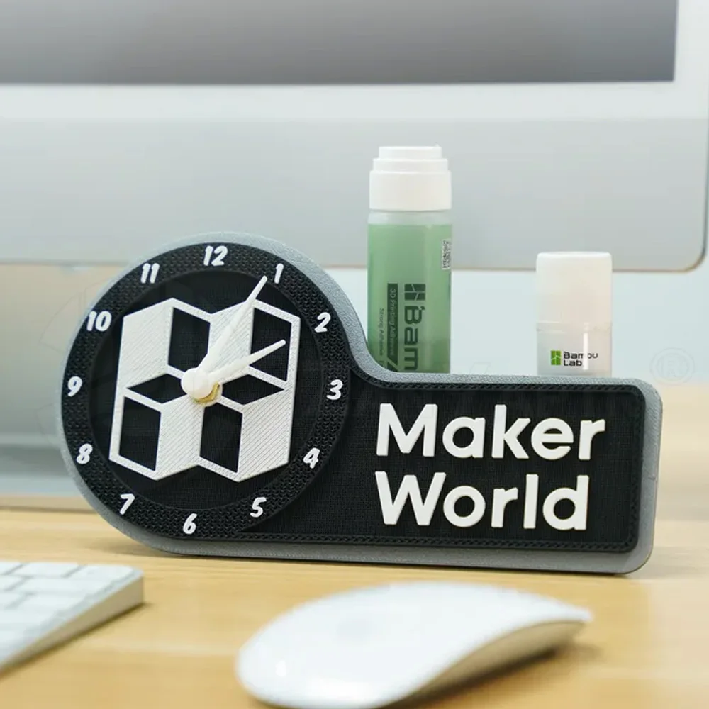For Bambu Lab Clock MH011 Make - 3D Printing Process incelemesi ve fiyatı