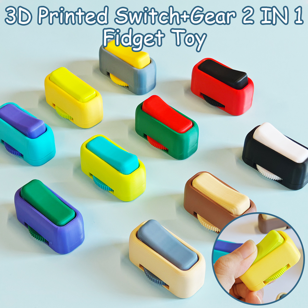 3D Printed Switches Gear 2IN1  - 3D Printing Simulator incelemesi ve fiyatı