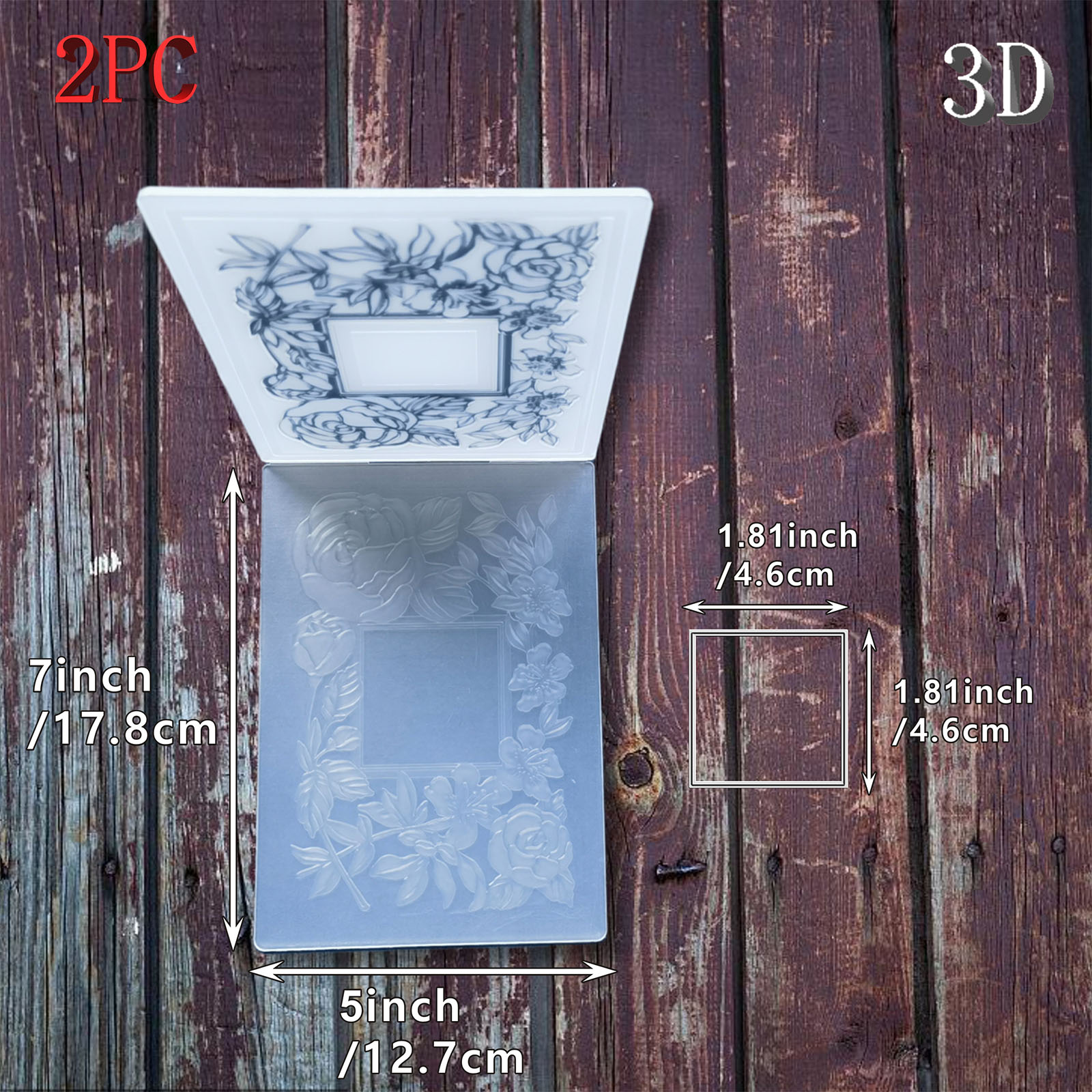Rectangular photo album flower - 3D Printing Drawing incelemesi ve fiyatı