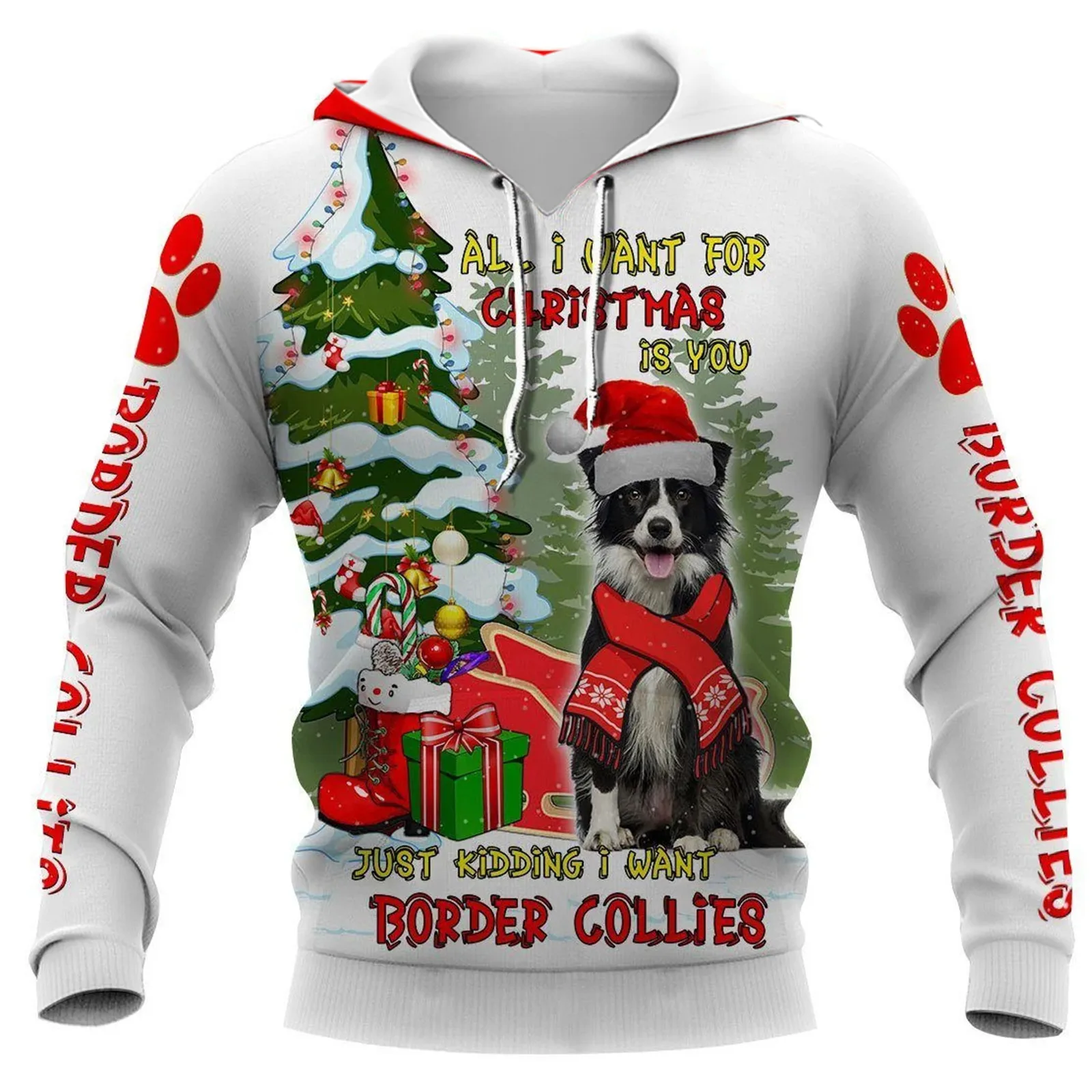 HX Border Collie Hoodies Anima - 3D Printing Xmas incelemesi ve fiyatı