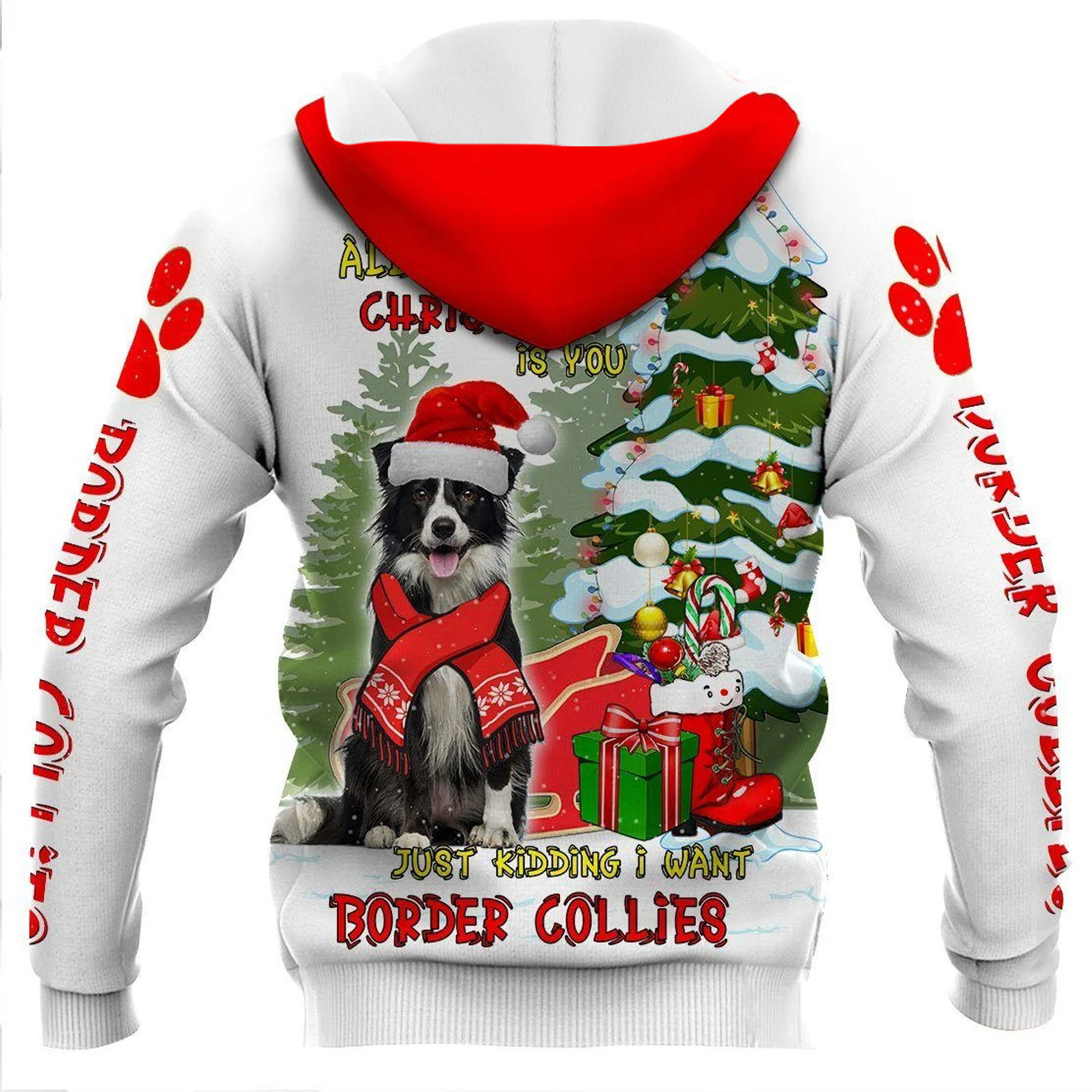 HX Border Collie Hoodies Anima - 3D Printing Xmas incelemesi ve fiyatı