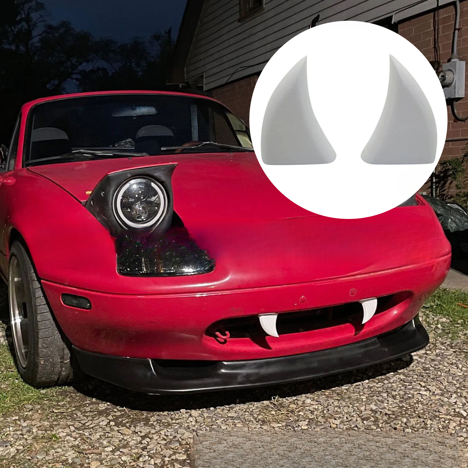 Monster Decoration Teeth for C - 3D Printing Car incelemesi ve fiyatı
