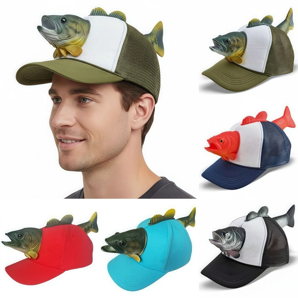 Funny 3D Fish Animal Trucker H - 3D Printing Lure incelemesi ve fiyatı