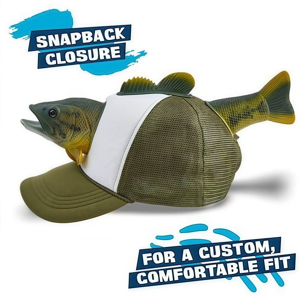 Funny 3D Fish Animal Trucker H - 3D Printing Lure incelemesi ve fiyatı