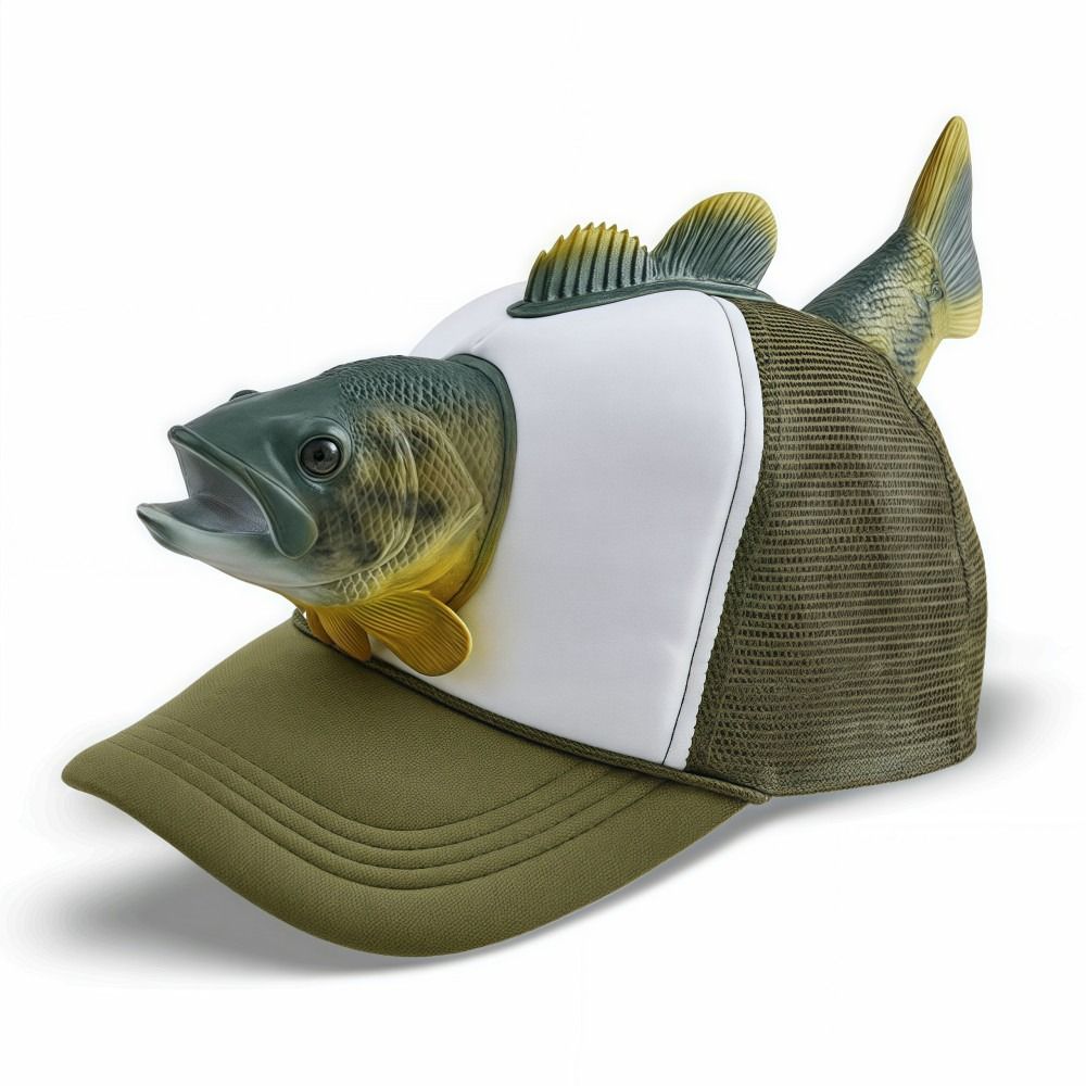 Funny 3D Fish Animal Trucker H - 3D Printing Lure incelemesi ve fiyatı