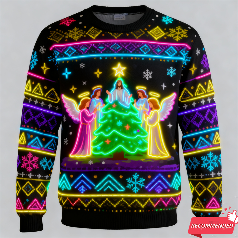 2025 New Fake Neon Jesus Santa - 3D Printing Xmas incelemesi ve fiyatı