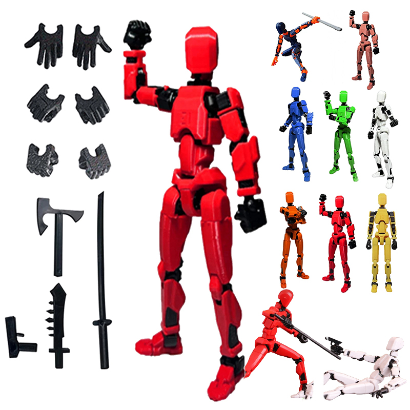 1PCS 13 Joints Figure Articula - 3D Printing Drawing incelemesi ve fiyatı