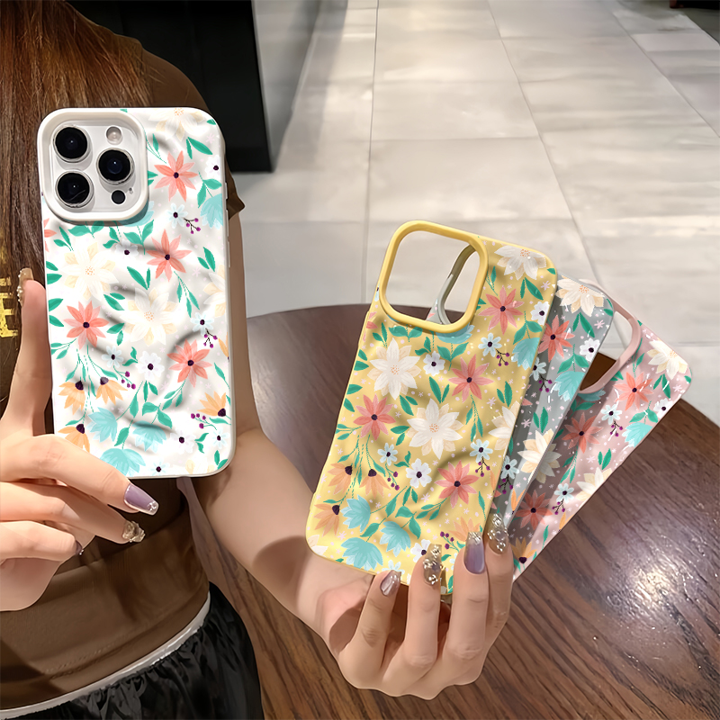 Leaves Flower Print Phone Case - 3D Printing Iphone incelemesi ve fiyatı