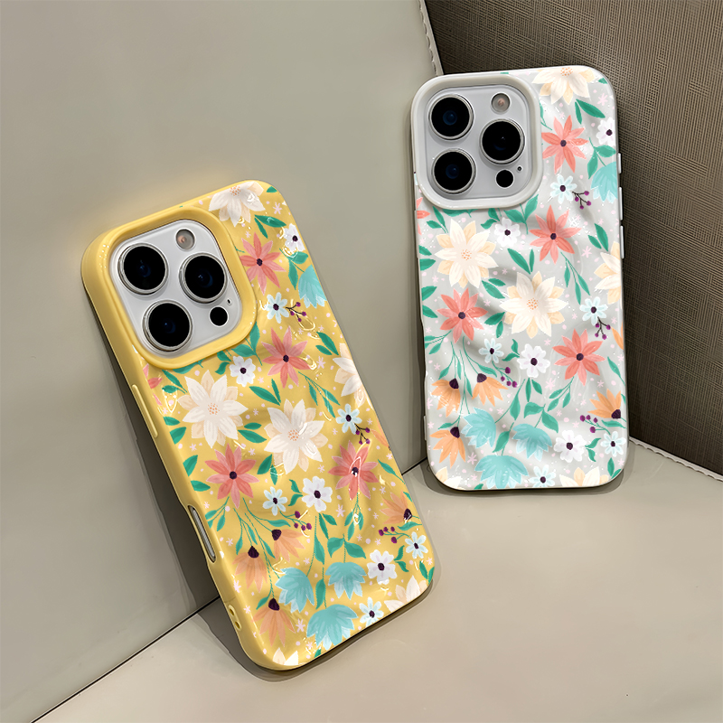 Leaves Flower Print Phone Case - 3D Printing Iphone incelemesi ve fiyatı