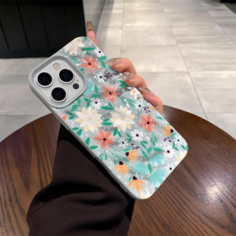Leaves Flower Print Phone Case - 3D Printing Iphone incelemesi ve fiyatı