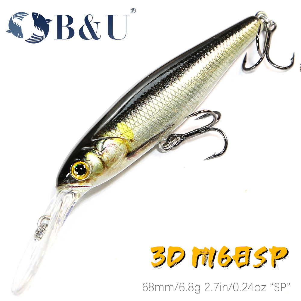B&U  68mm 3D Printing Shad Sus - 3D Printing Lure incelemesi ve fiyatı