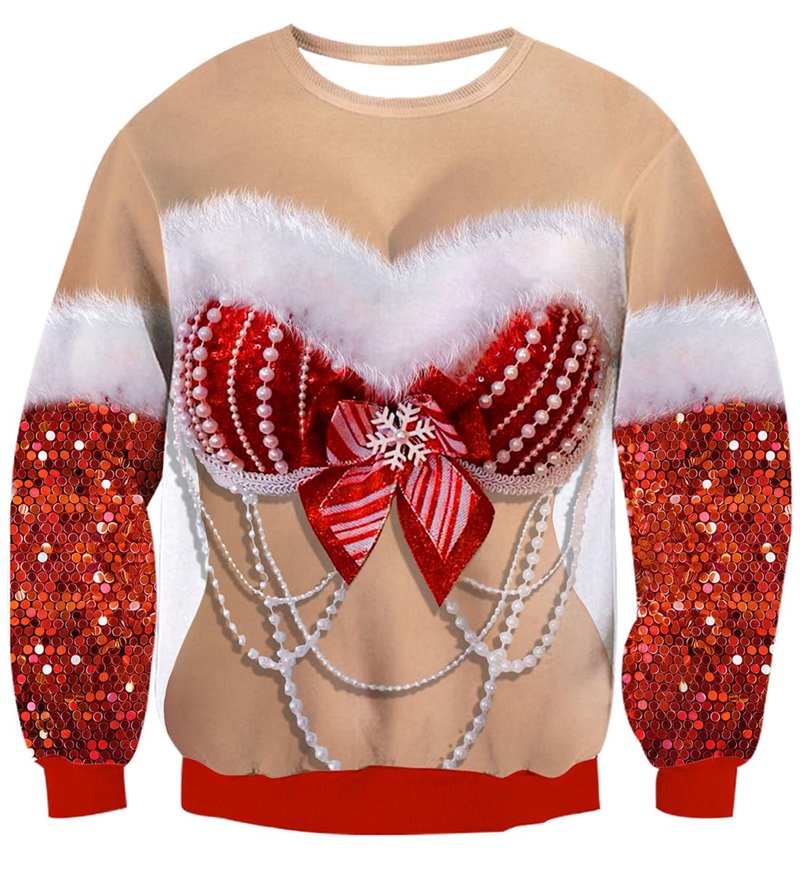 Mens Ugly Christmas Sweater 3D - 3D Printing Xmas incelemesi ve fiyatı