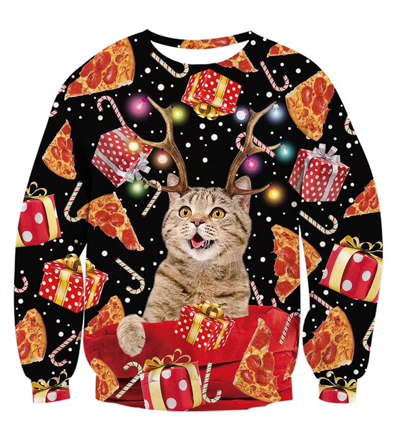 Mens Ugly Christmas Sweater 3D - 3D Printing Xmas incelemesi ve fiyatı