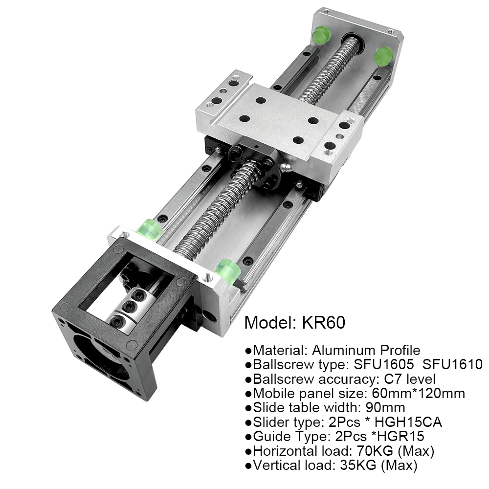 Sliding Table Ball Screw SFU16 - Stepper Motor incelemesi ve fiyatı