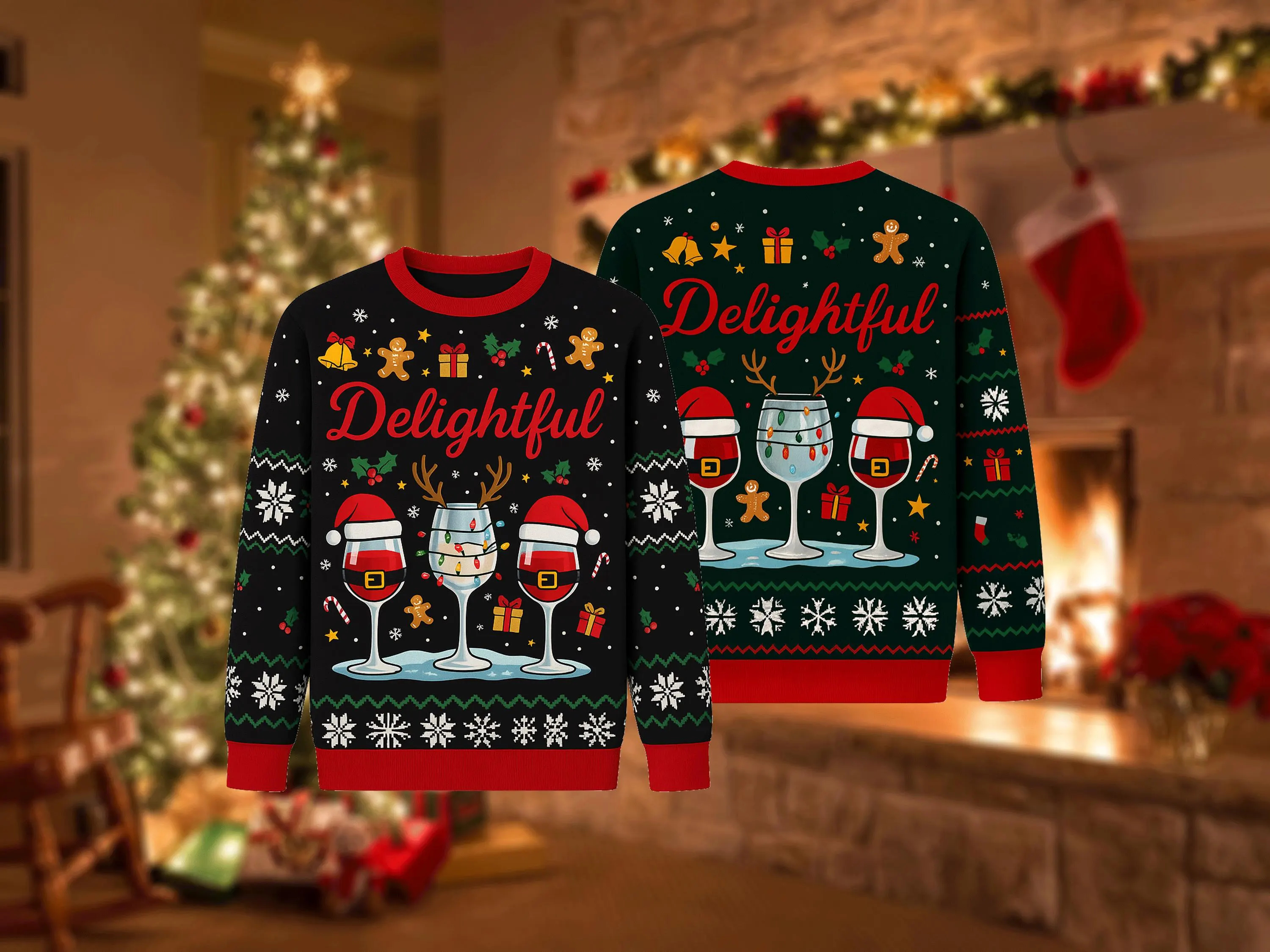 Funny Ai Ugly Christmas Sweate - 3D Printing Xmas incelemesi ve fiyatı