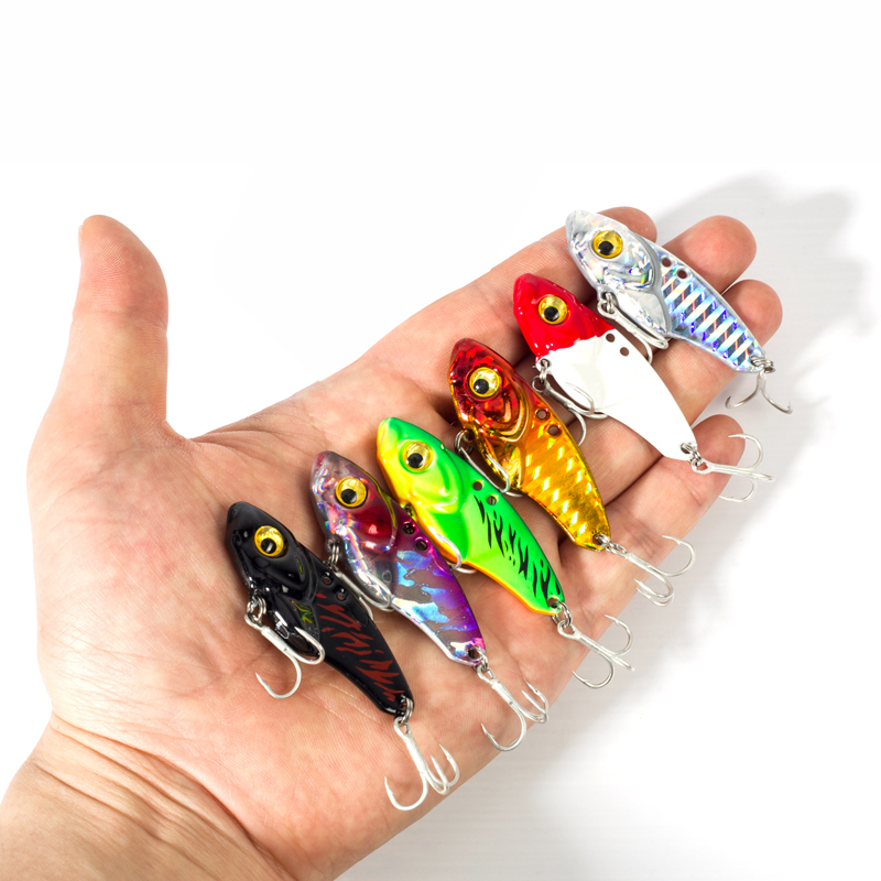 6PCS Metal VIB Lure 5g 7g 10g  - 3D Printing Lure incelemesi ve fiyatı