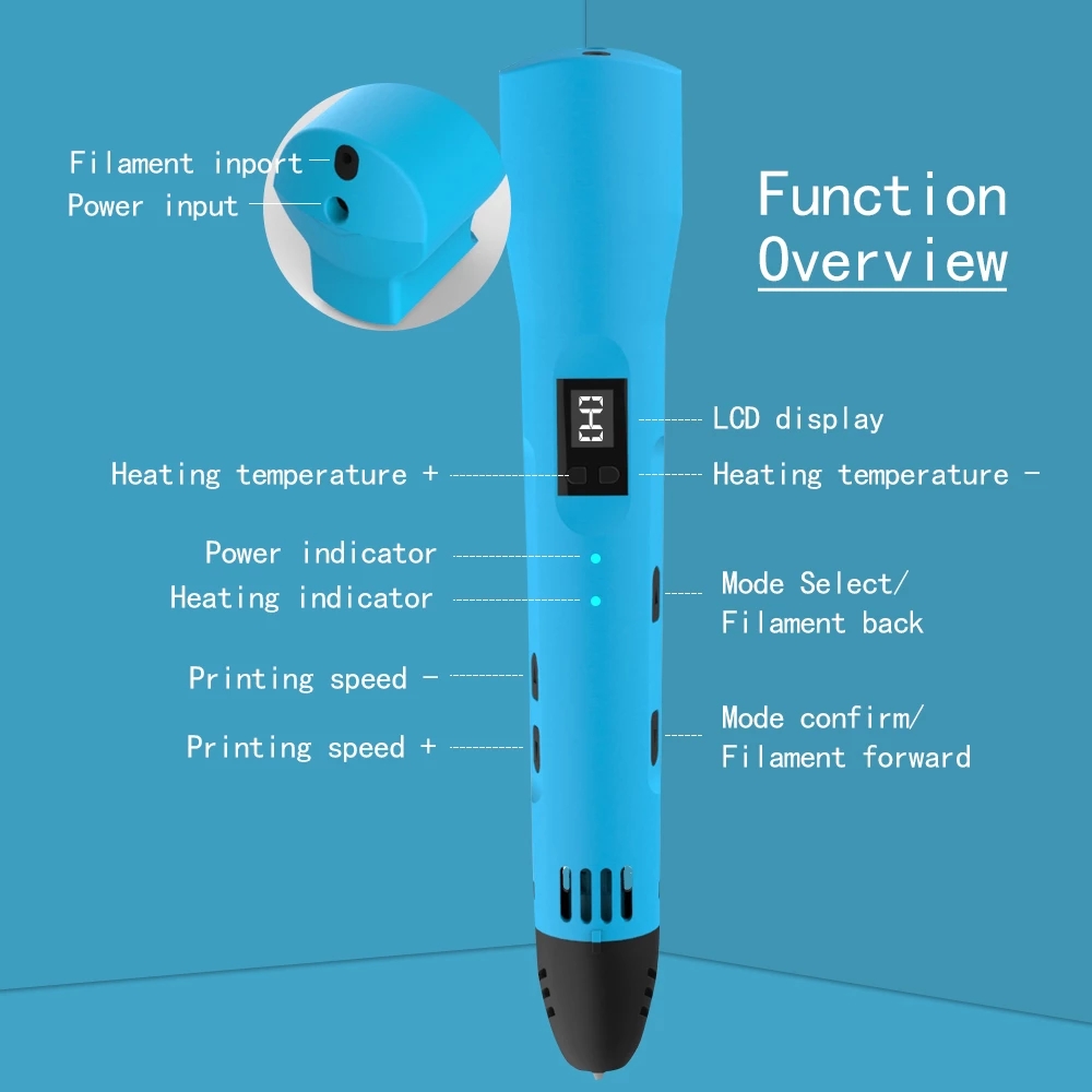 QCREATE 3D Printing Pen 1.75mm - Pla Filament 1.75Mm incelemesi ve fiyatı