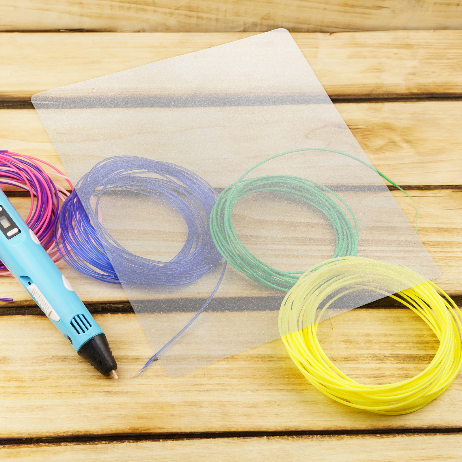 12Pcs Transparent 3D Drawing M - 3D Printing Template incelemesi ve fiyatı