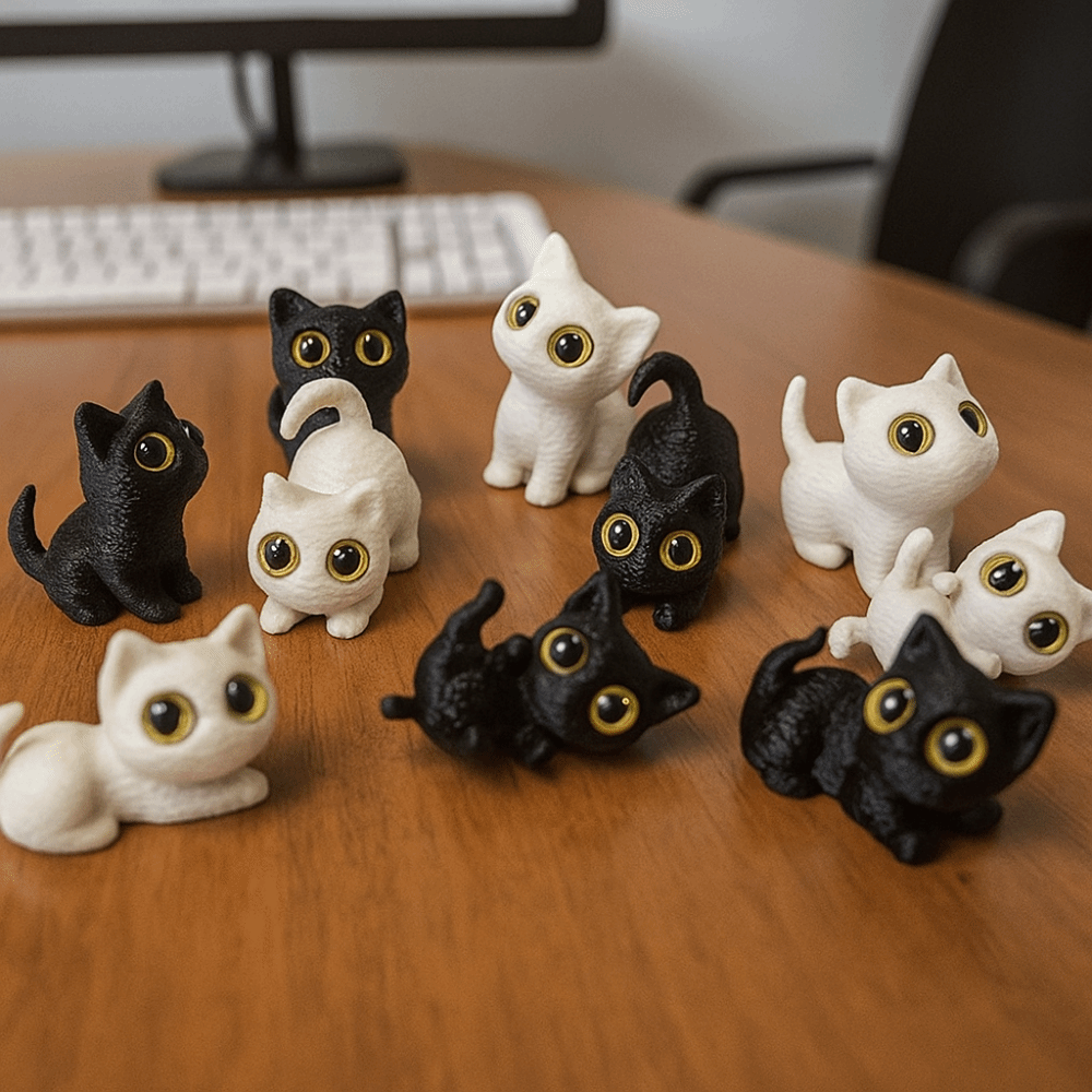 PLA Halloween Cat Anime Figure - 3D Printing Simulator incelemesi ve fiyatı