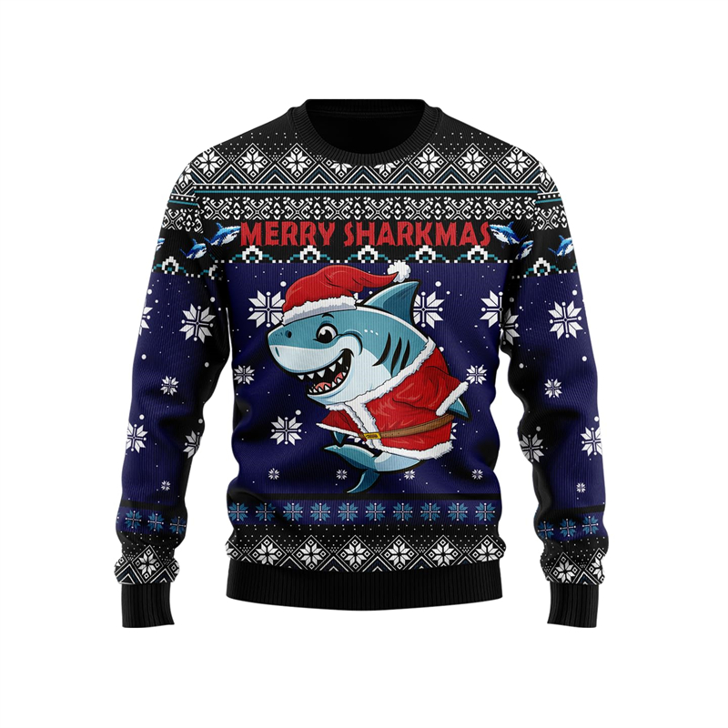 Funny Shark Graphic Ugly Chris - 3D Printing Xmas incelemesi ve fiyatı