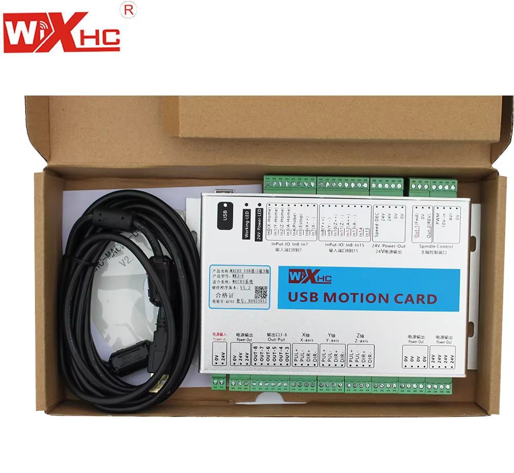 XHC 2000KHZ Mach3 3/4/6 axis U - Stepper Motor incelemesi ve fiyatı