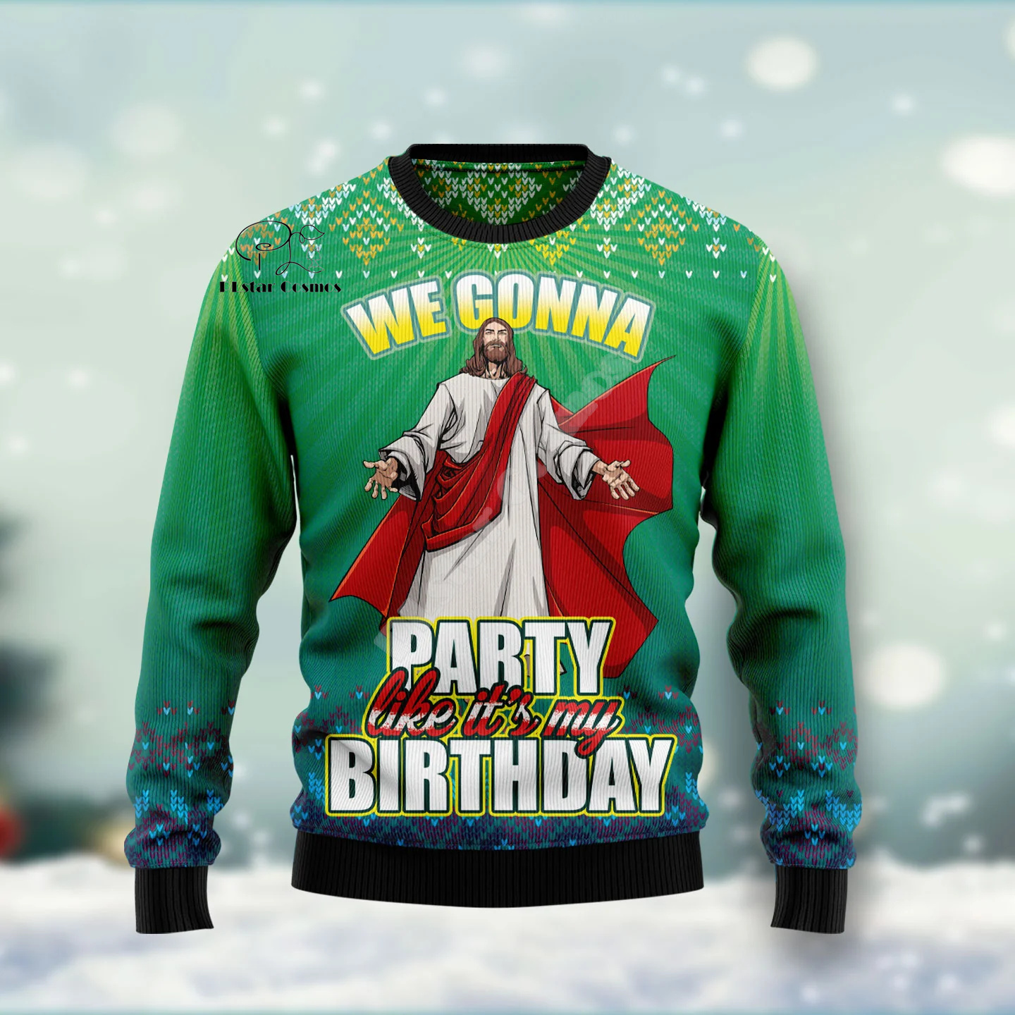 Christmas Ugly Knitted Sweater - 3D Printing Xmas incelemesi ve fiyatı