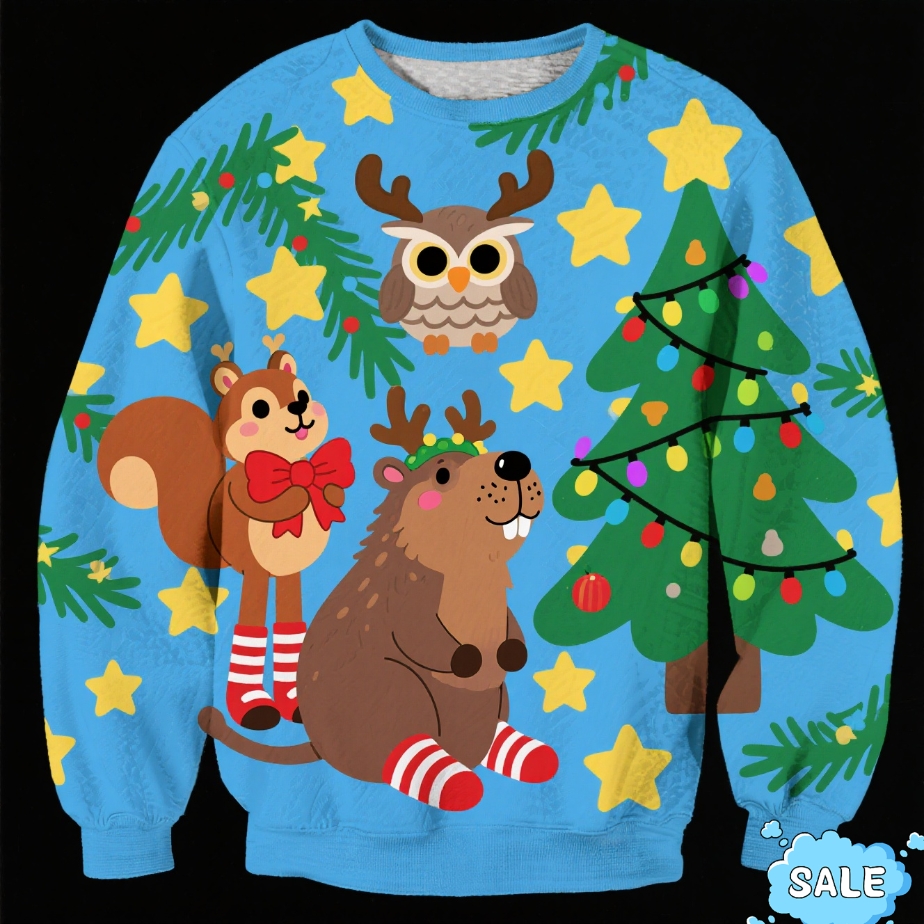 2025 New Capybara Xmas Sweater - 3D Printing Xmas incelemesi ve fiyatı
