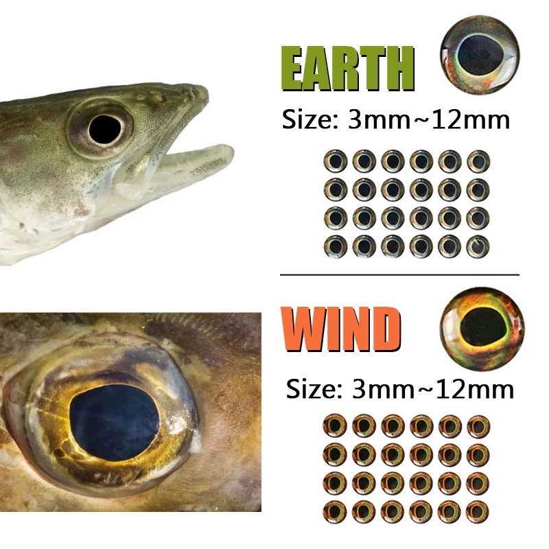Wifreo 400pcs/pack 3D Fish Lur - 3D Printing Lure incelemesi ve fiyatı